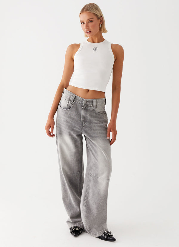 peppermayo Peppermayo Exclusive - Jaylie Denim Jeans - Light Wash