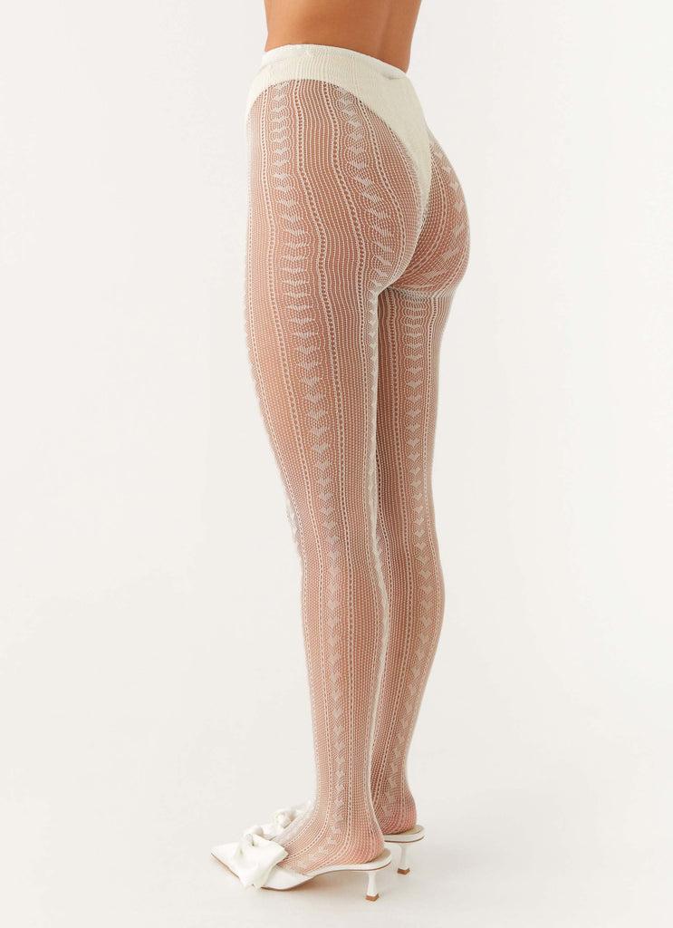 Peppermayo Peppermayo Exclusive - Jeanette Stockings - White