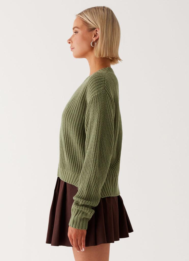 Peppermayo Peppermayo Exclusive - Jenson Sweater - Khaki