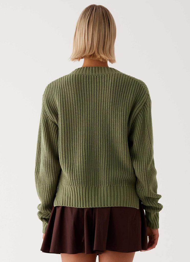 Peppermayo Peppermayo Exclusive - Jenson Sweater - Khaki