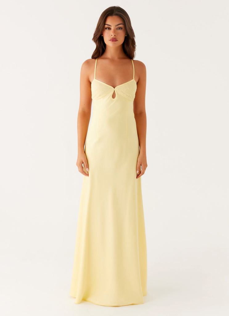 Peppermayo Peppermayo Exclusive - Joanie Maxi Dress - Yellow
