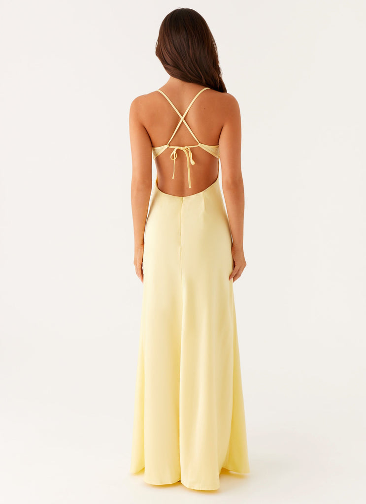 Peppermayo Peppermayo Exclusive - Joanie Maxi Dress - Yellow