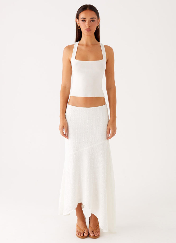 Peppermayo Peppermayo Exclusive - Johanna Knit Top - White