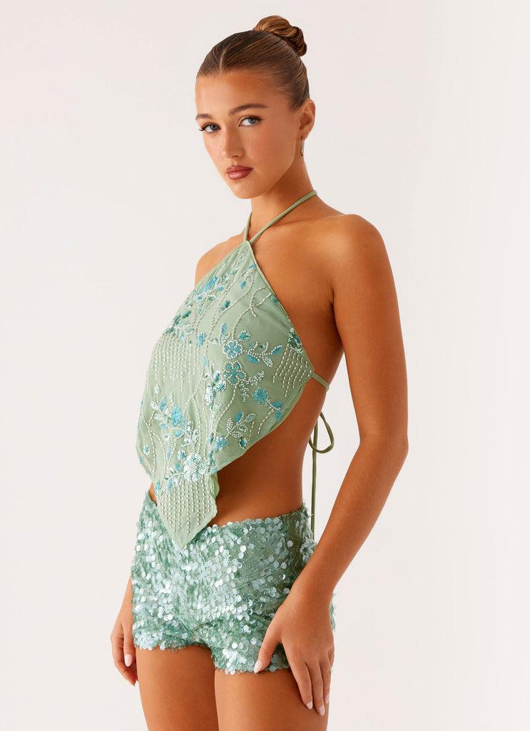 Peppermayo Peppermayo Exclusive - Jonti Halterneck Top - Mint