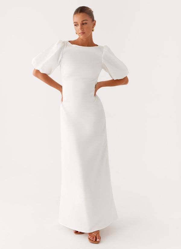 peppermayo Peppermayo Exclusive - Judy Maxi Dress - White