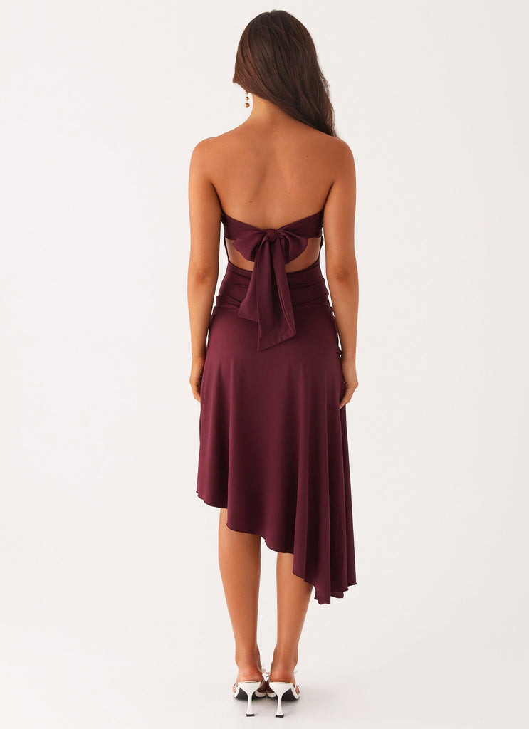 Peppermayo Peppermayo Exclusive - Juliana Midi Dress - Mulberry