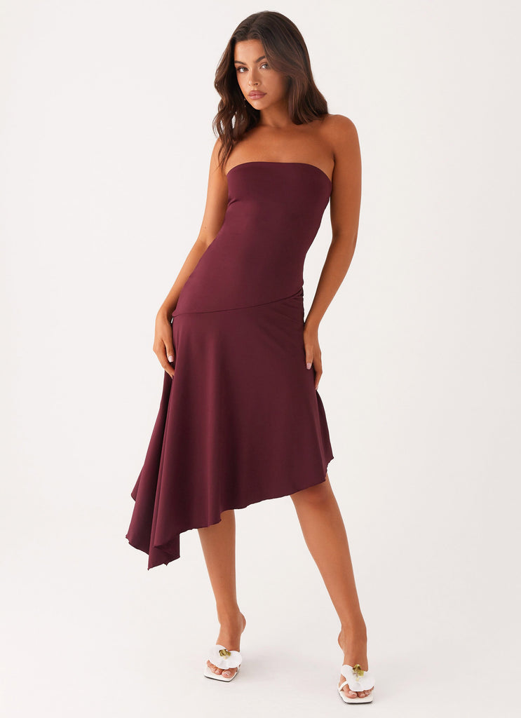 Peppermayo Peppermayo Exclusive - Juliana Midi Dress - Mulberry