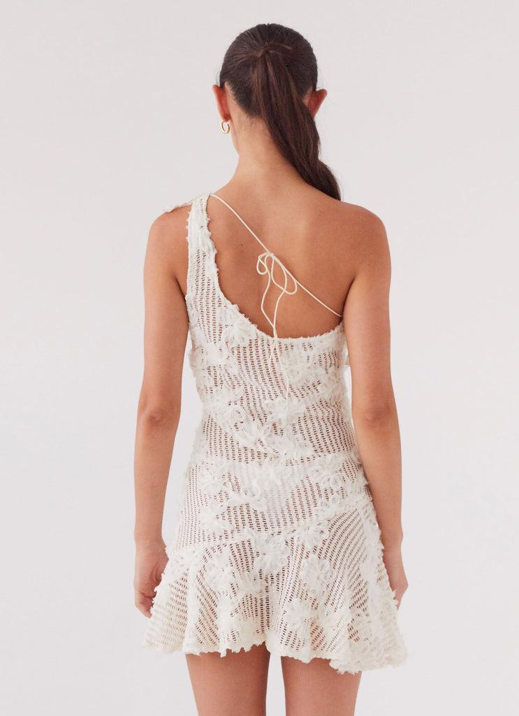 Peppermayo Peppermayo Exclusive - Juliette Embroidered Mini Dress - Ivory Tea