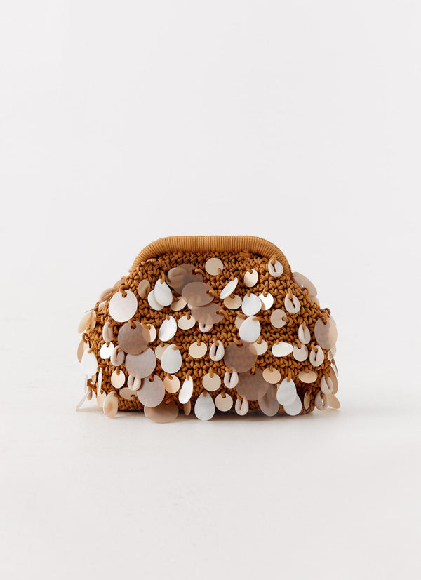 peppermayo Peppermayo Exclusive - Kadence Clutch Bag - Natural