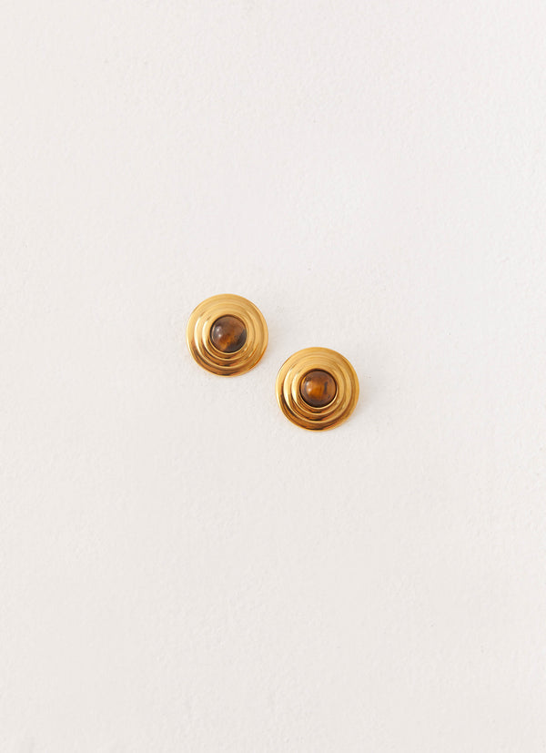 peppermayo Peppermayo Exclusive - Kalia Earrings - Tort