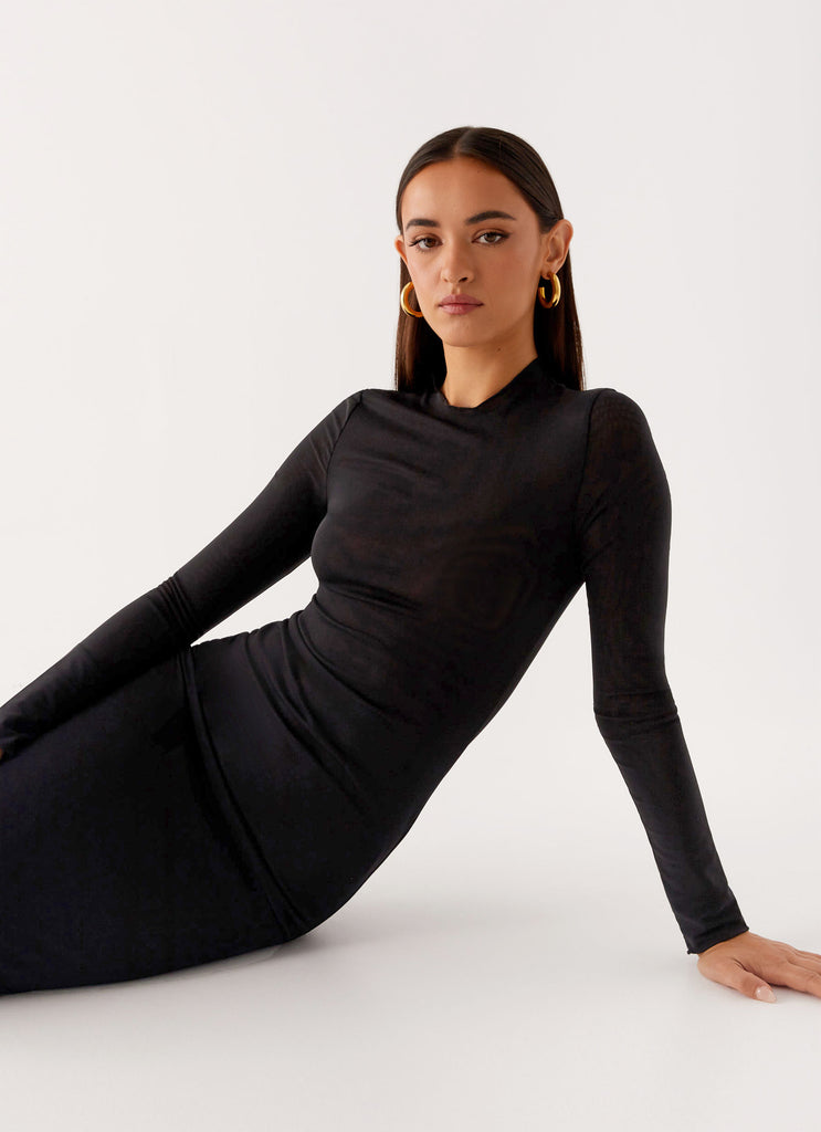 Peppermayo Peppermayo Exclusive - Kamora Maxi Dress - Black