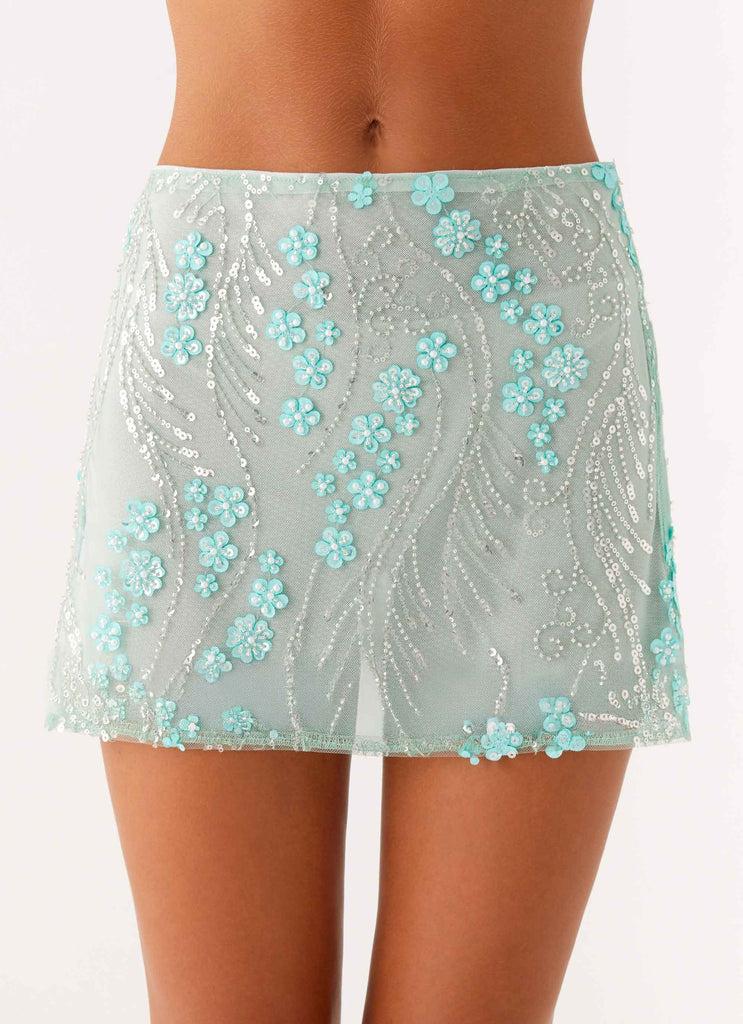Peppermayo Peppermayo Exclusive - Kandi Mini Skirt - Mint