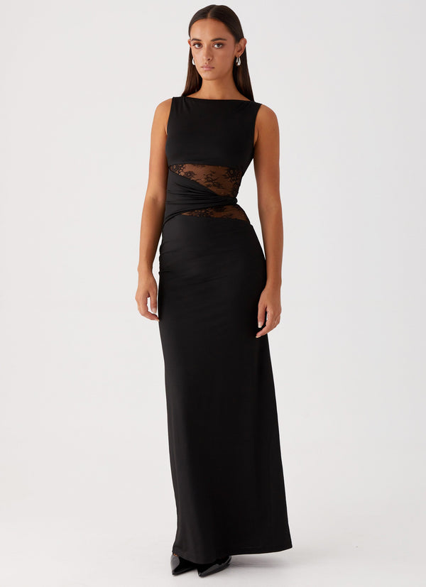 peppermayo Peppermayo Exclusive - Karma Maxi Dress - Black