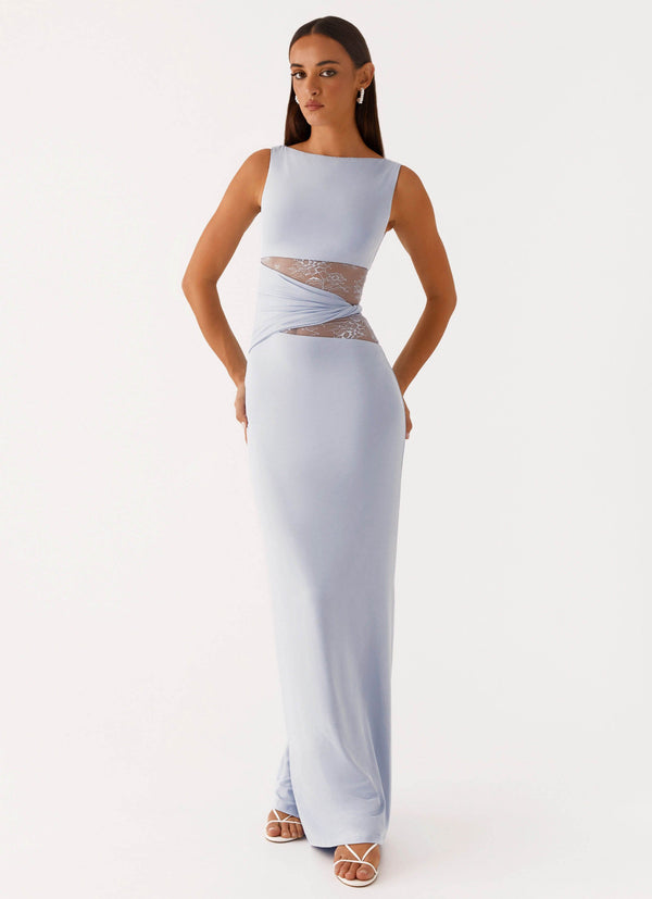 peppermayo Peppermayo Exclusive - Karma Maxi Dress - Blue