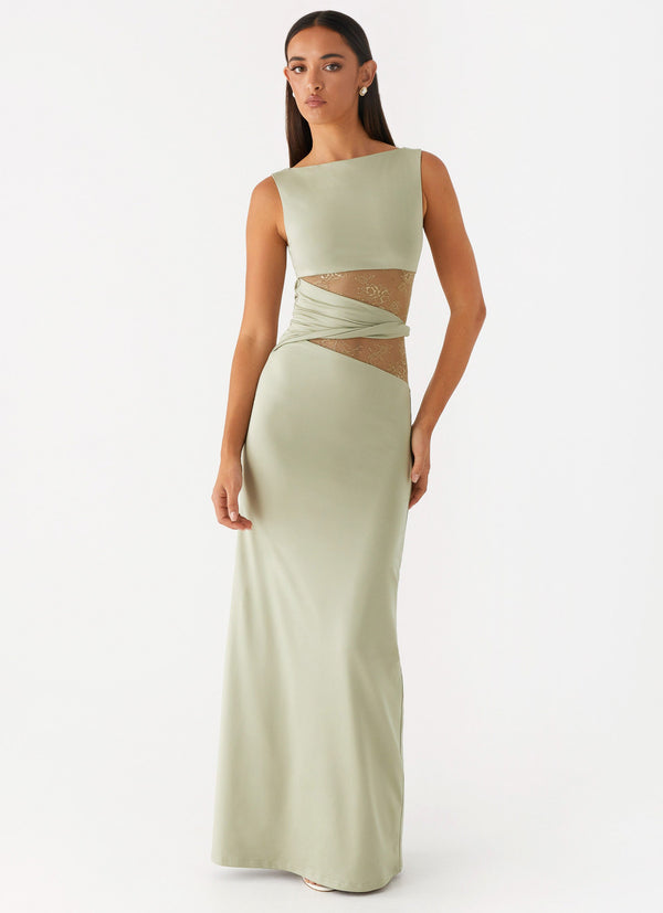 peppermayo Peppermayo Exclusive - Karma Maxi Dress - Sage