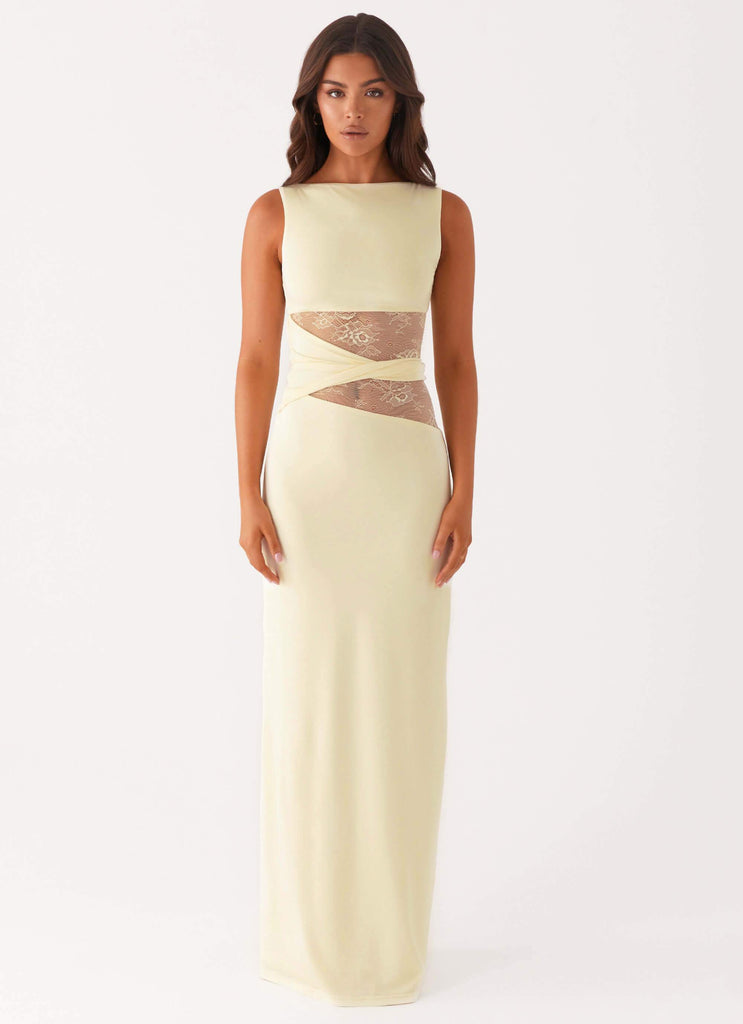 Peppermayo Peppermayo Exclusive - Karma Maxi Dress - Yellow