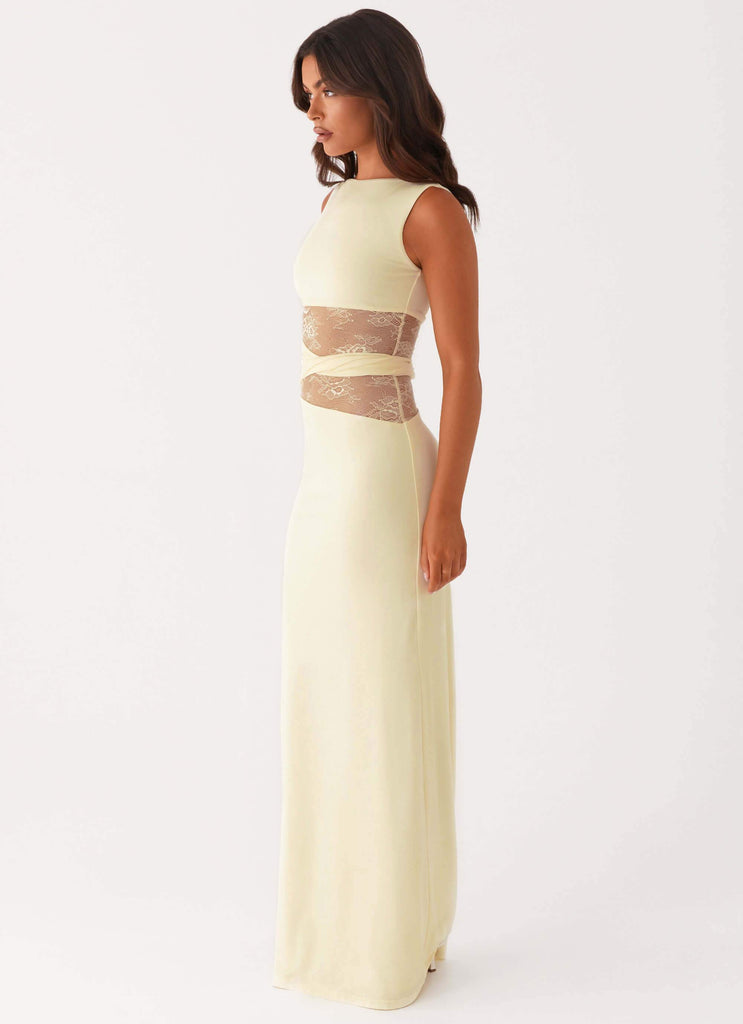 Peppermayo Peppermayo Exclusive - Karma Maxi Dress - Yellow