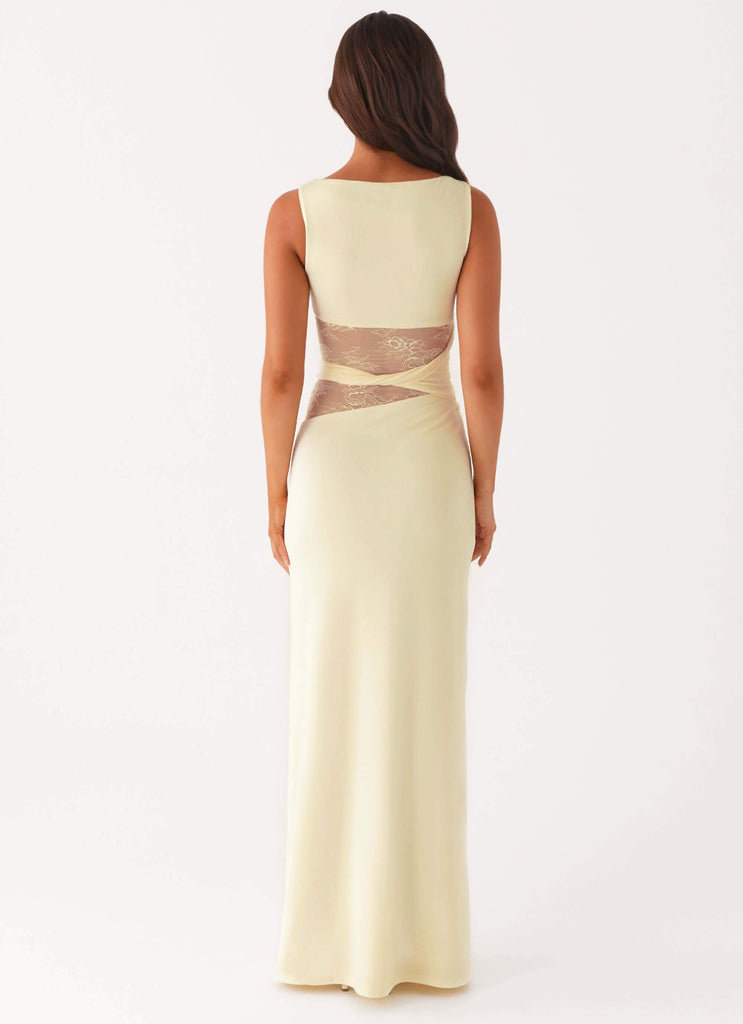 Peppermayo Peppermayo Exclusive - Karma Maxi Dress - Yellow