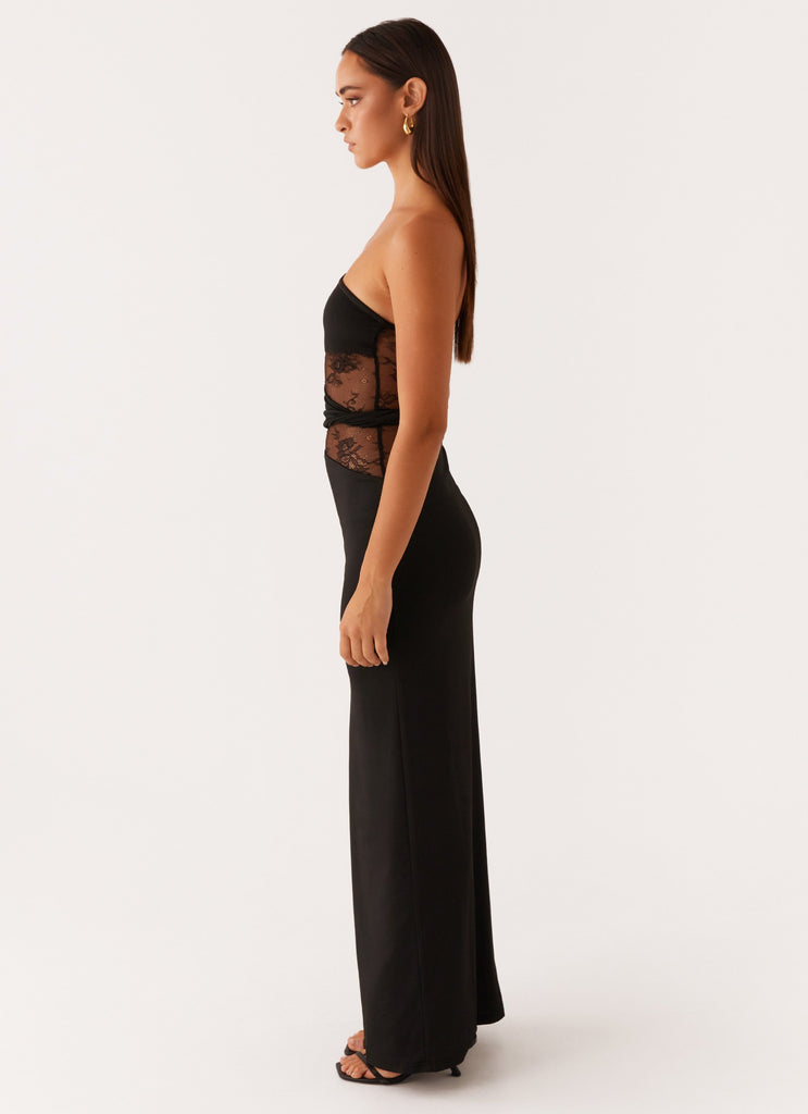 Peppermayo Peppermayo Exclusive - Karma Strapless Maxi Dress - Black