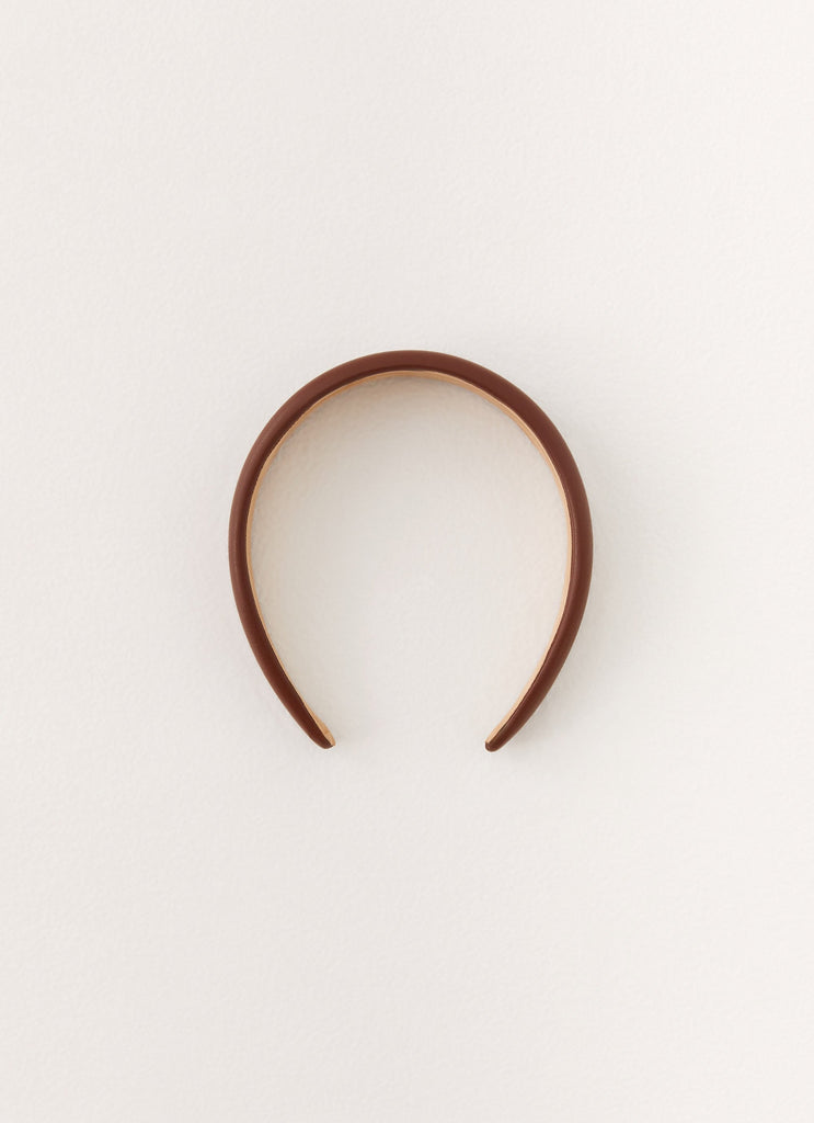 Peppermayo Peppermayo Exclusive - Kasella Headband - Chocolate