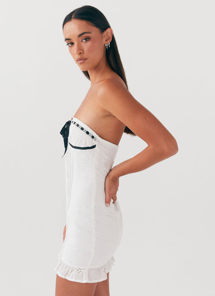 Peppermayo Peppermayo Exclusive - Katana Mini Dress - White