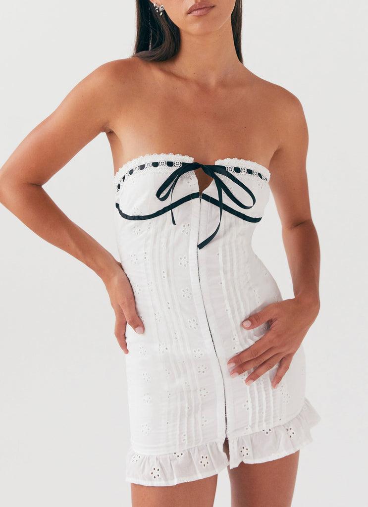 Peppermayo Peppermayo Exclusive - Katana Mini Dress - White