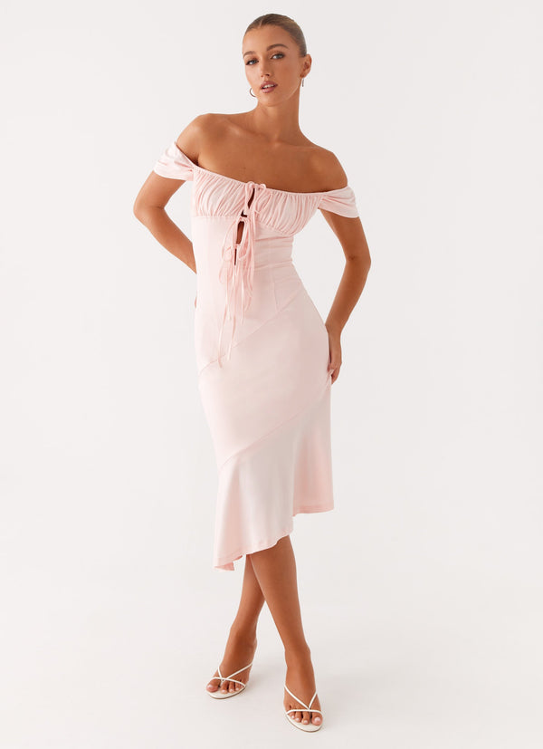 peppermayo Peppermayo Exclusive - Katherine Midi Dress - Pink
