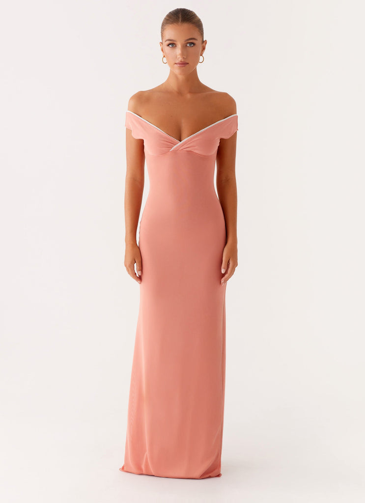 Peppermayo Peppermayo Exclusive - Katiya Maxi Dress - Peach
