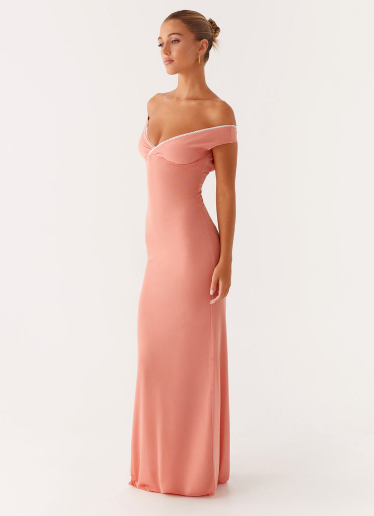 Peppermayo Peppermayo Exclusive - Katiya Maxi Dress - Peach