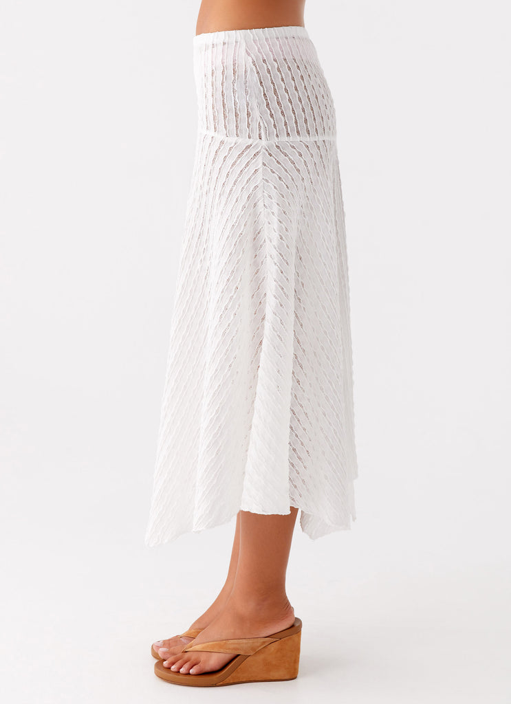 Peppermayo Peppermayo Exclusive - Katta Midi Skirt - Ivory