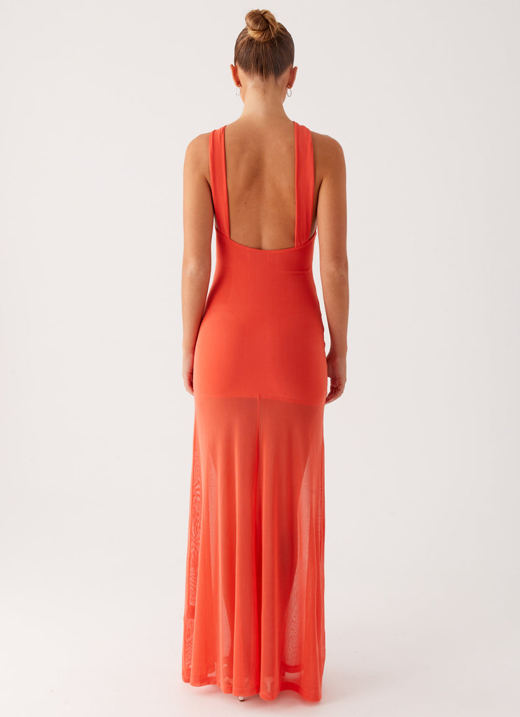 Peppermayo Peppermayo Exclusive - Kavala Maxi Dress - Coral