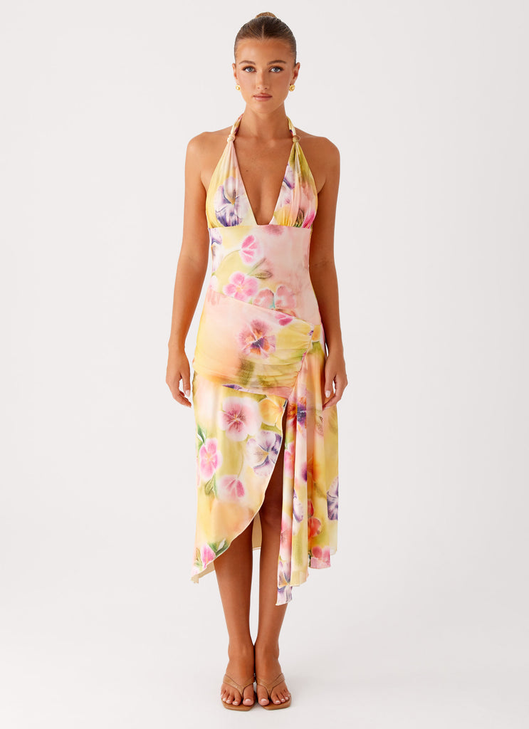 Peppermayo Peppermayo Exclusive - Kayce Midi Dress - Sunburst Floral