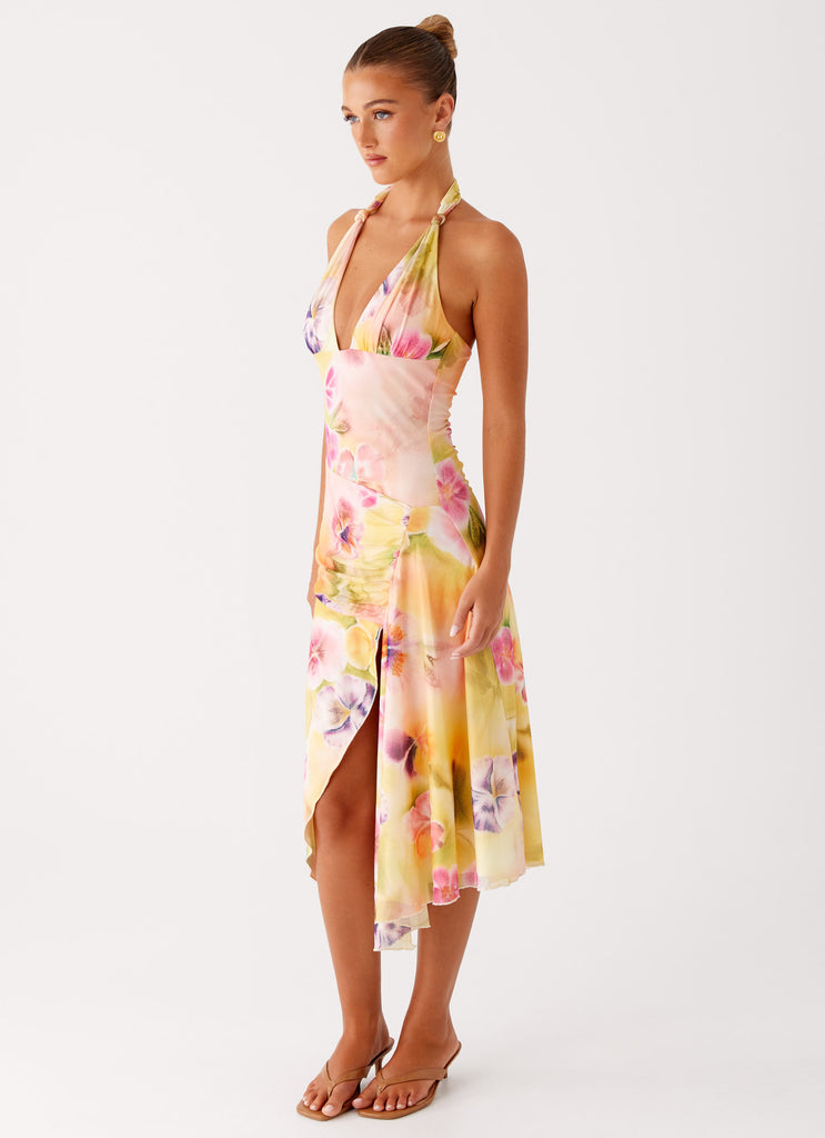 Peppermayo Peppermayo Exclusive - Kayce Midi Dress - Sunburst Floral