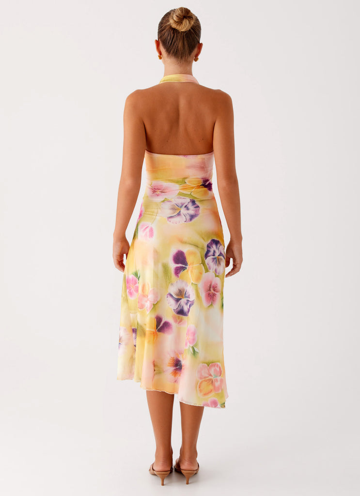 Peppermayo Peppermayo Exclusive - Kayce Midi Dress - Sunburst Floral