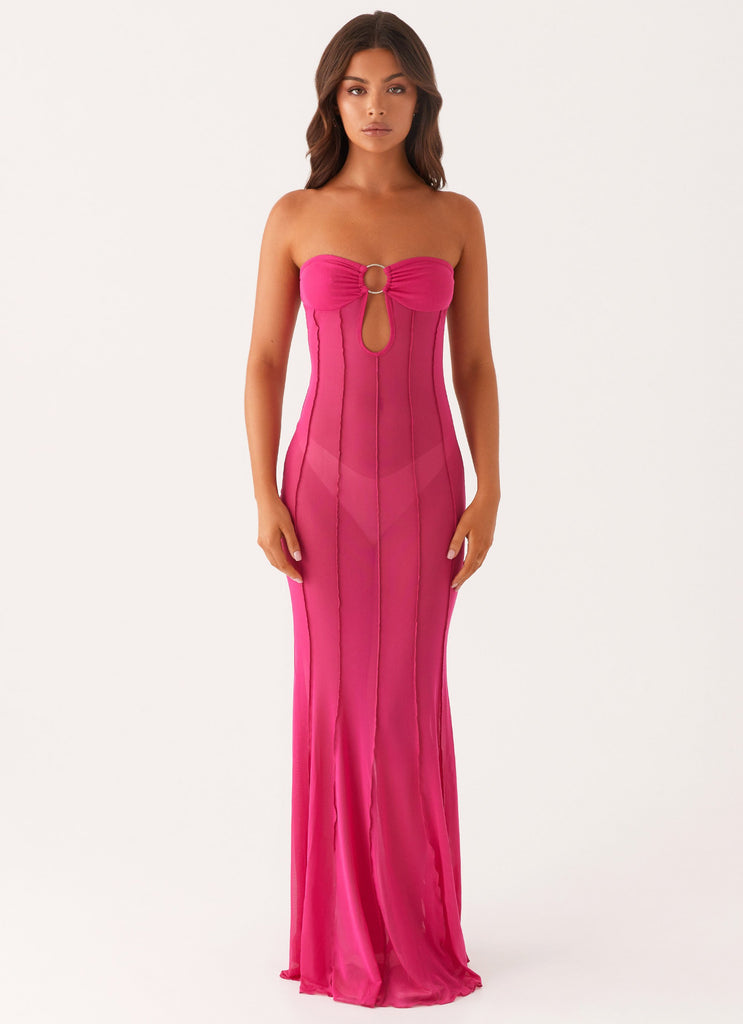 Peppermayo Peppermayo Exclusive - Kennedy Maxi Dress - Fuchsia