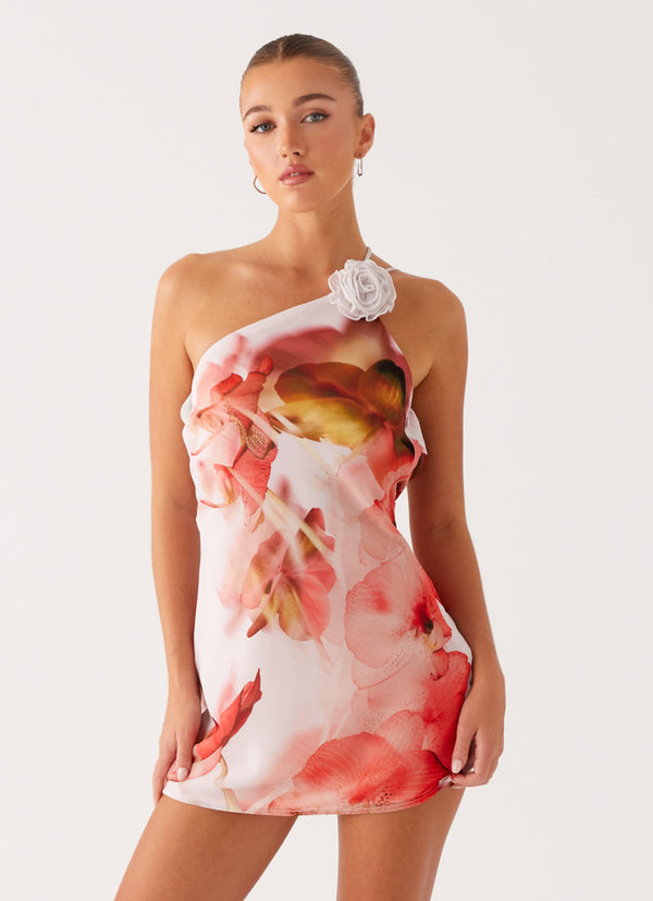 peppermayo Peppermayo Exclusive - Kia Mini Dress - Peach Rose