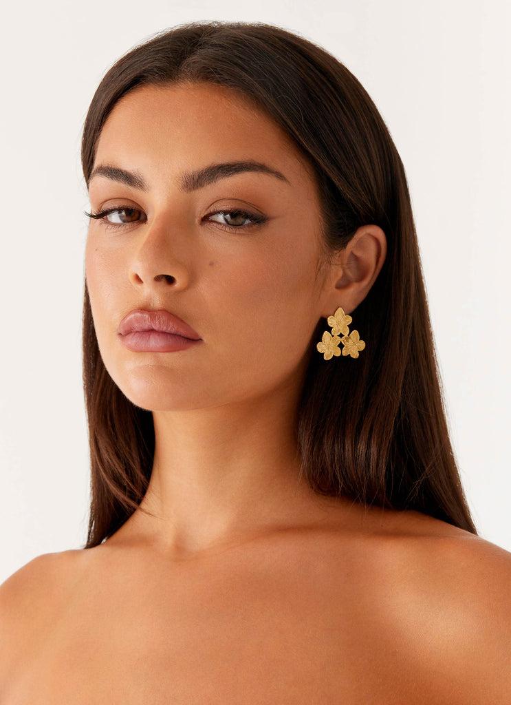 Peppermayo Peppermayo Exclusive - Kiana Earrings - Gold