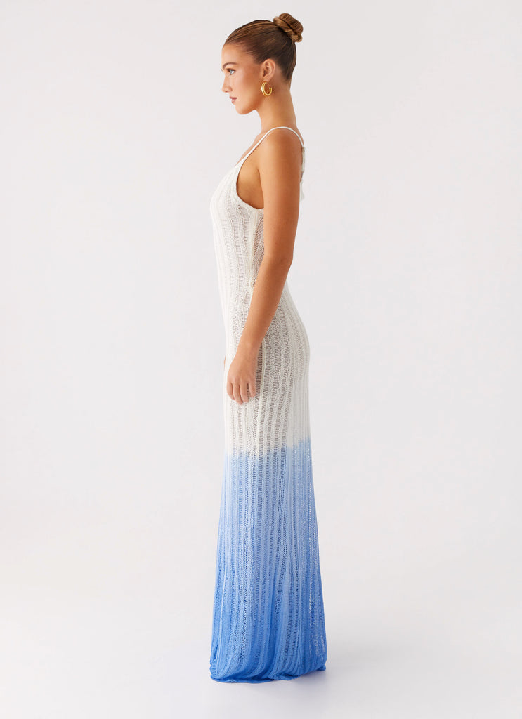 Peppermayo Peppermayo Exclusive - Kiki Maxi Dress - Ombre Blue
