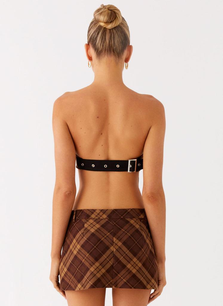 Peppermayo Peppermayo Exclusive - Kira Strapless Top - Plaid