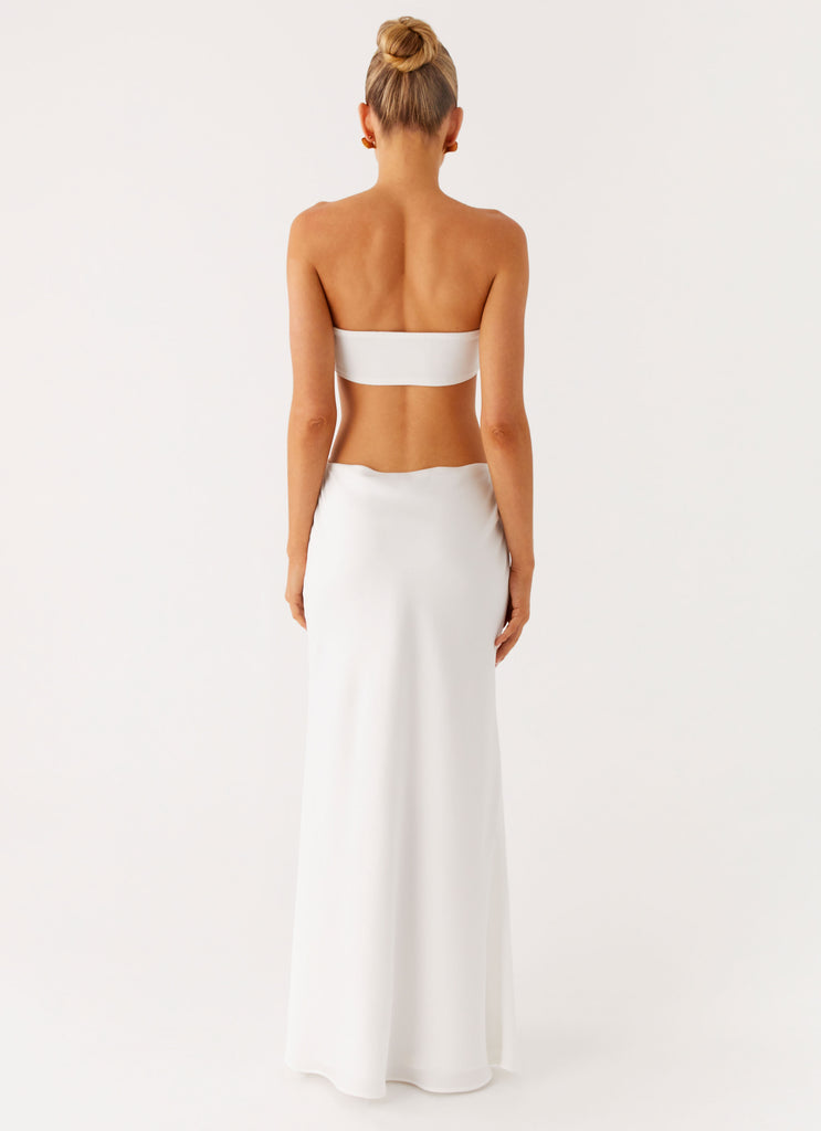 Peppermayo Peppermayo Exclusive - Kiss Me Cut Out Maxi - Ivory