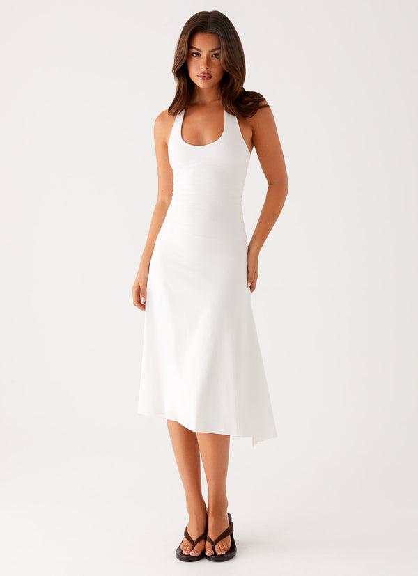 peppermayo Peppermayo Exclusive - Klyne Midi Dress - Ivory