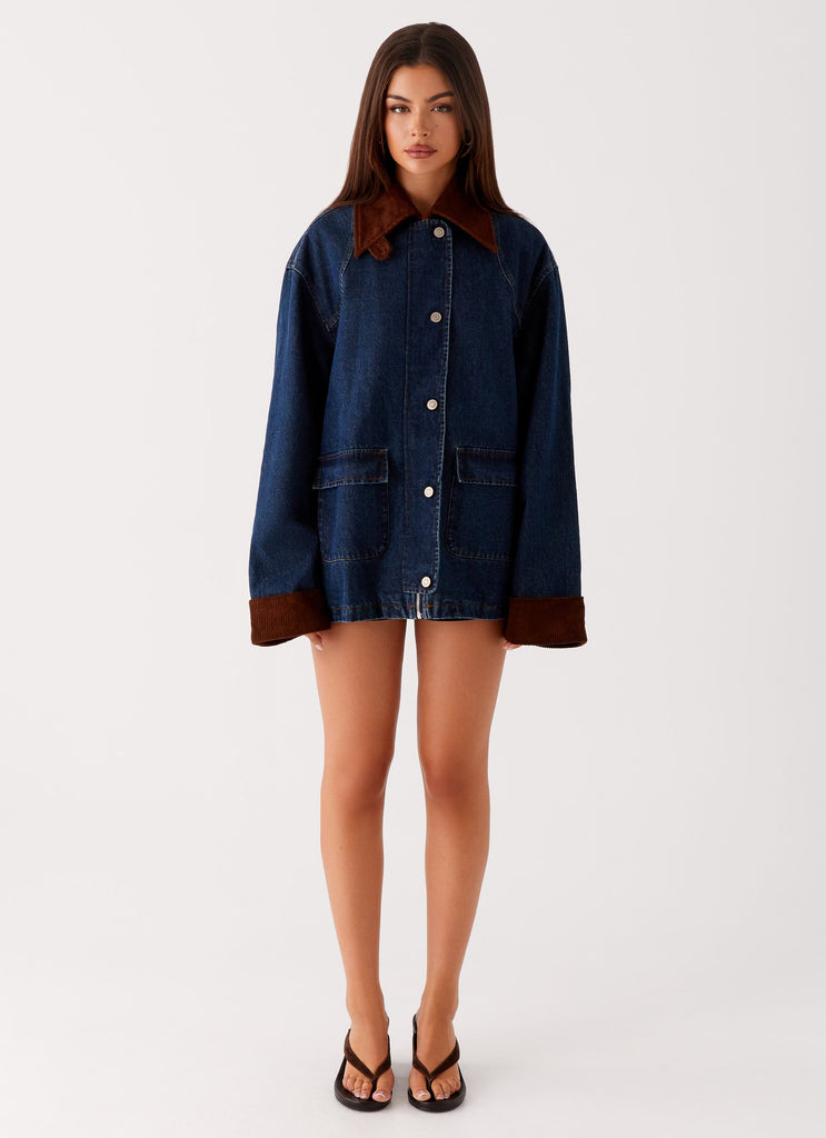 Peppermayo Peppermayo Exclusive - Koda Denim Jacket - Indigo