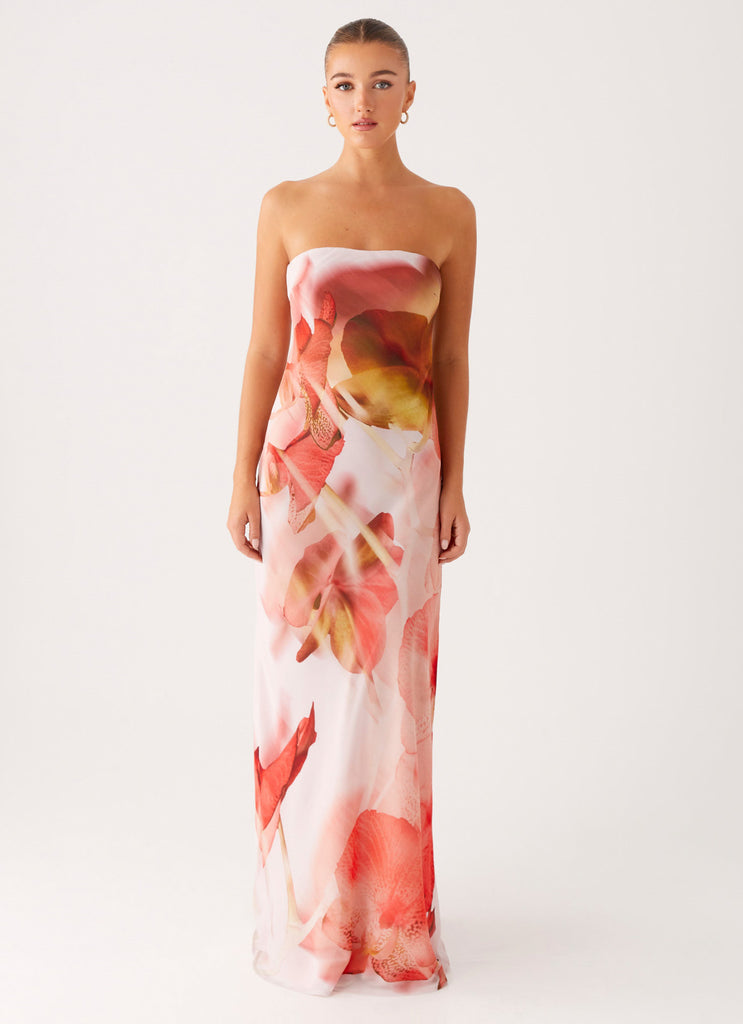 Peppermayo Peppermayo Exclusive - Kunis Maxi Dress - Peach Rose