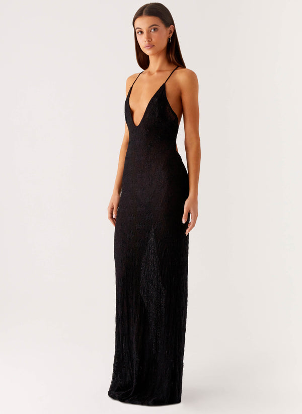 peppermayo Peppermayo Exclusive - Kylia Maxi Dress - Black