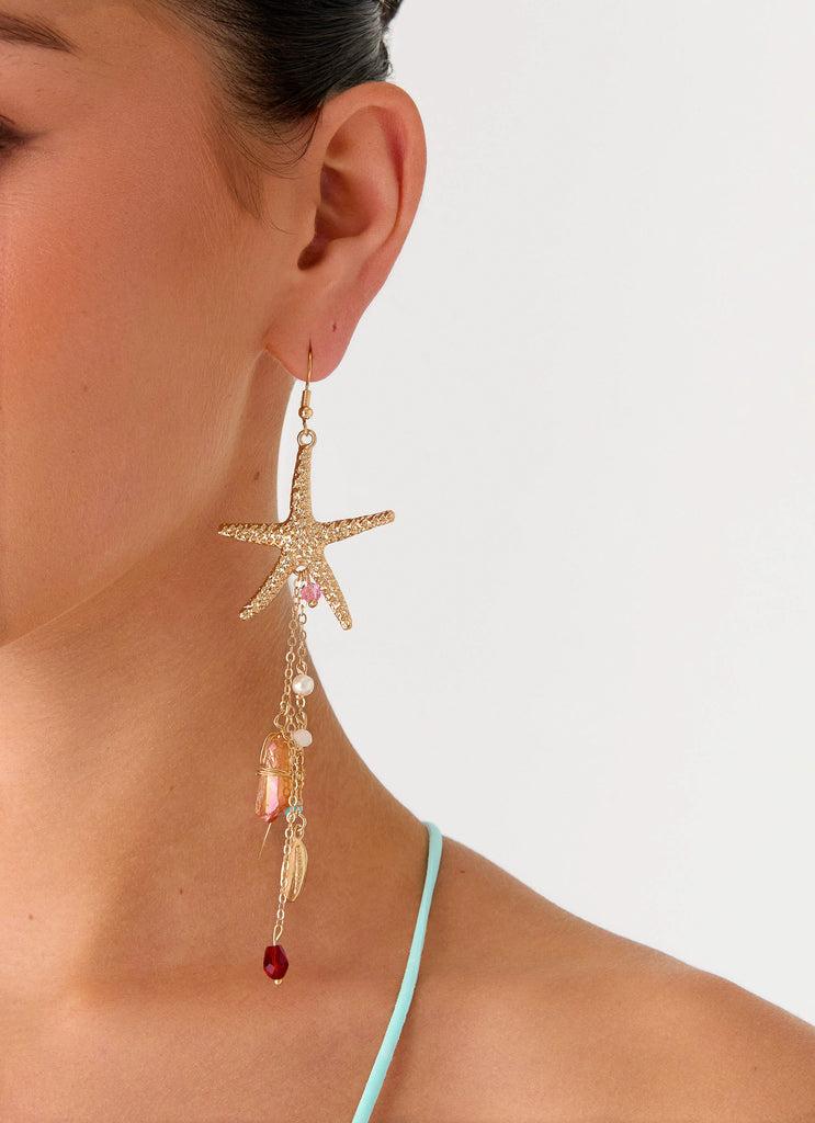 Peppermayo Peppermayo Exclusive - Laguna Love Earrings - Gold
