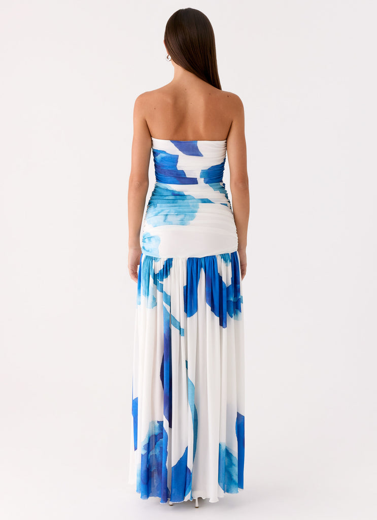 Peppermayo Peppermayo Exclusive - Laidee Maxi Dress - Cerulean Bloom