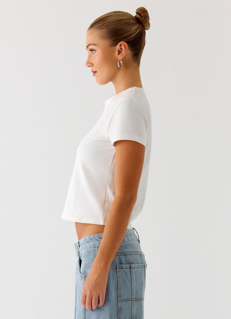 Peppermayo Peppermayo Exclusive - Lamont Baby Tee - White