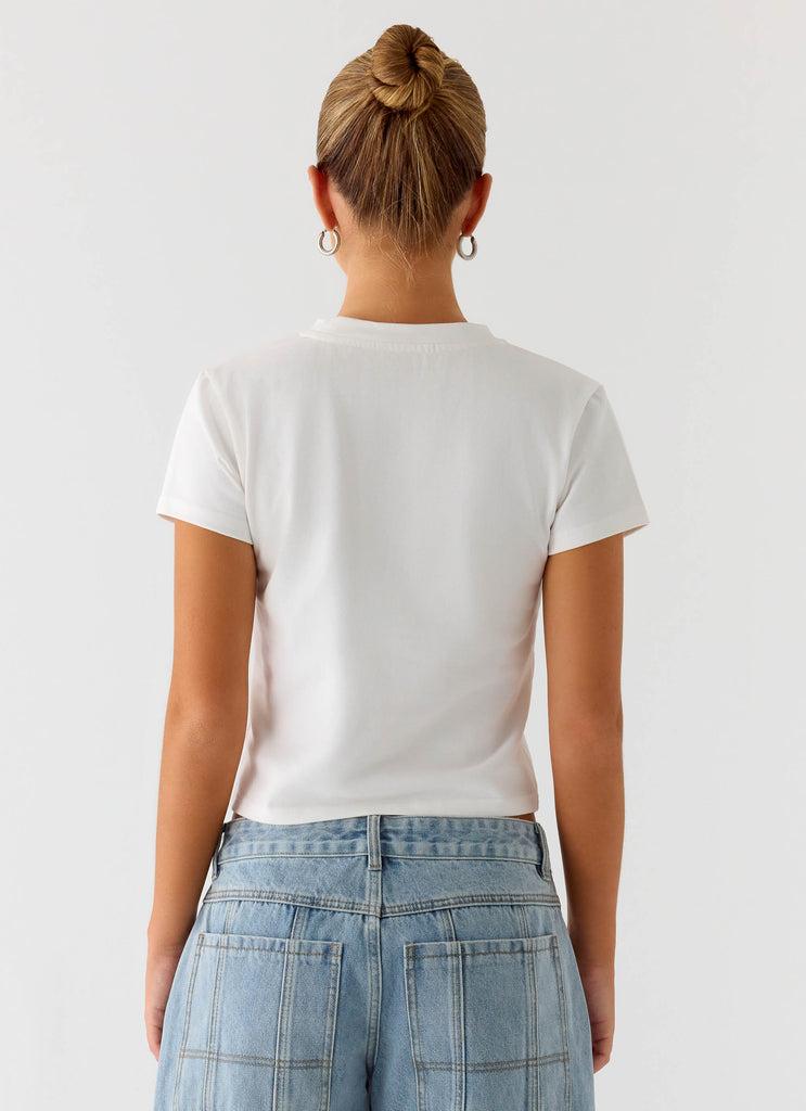 Peppermayo Peppermayo Exclusive - Lamont Baby Tee - White