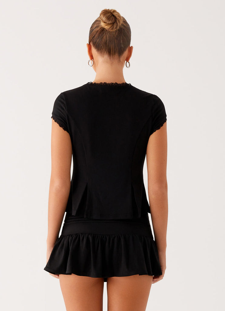 Peppermayo Peppermayo Exclusive - Landon Mini Skort - Black