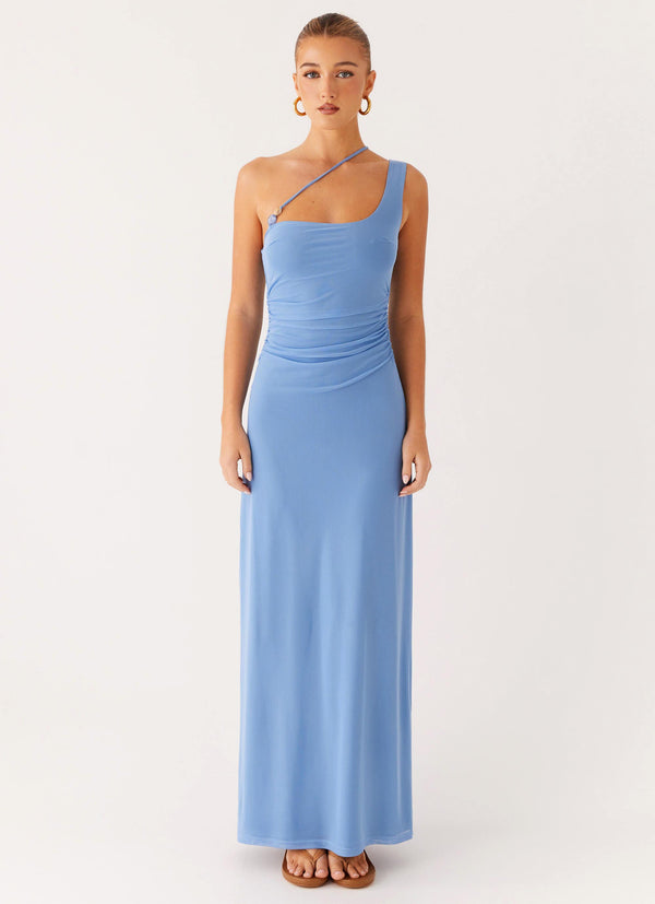 peppermayo Peppermayo Exclusive - Larisa Maxi Dress - Cornflower Blue